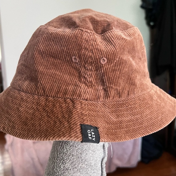 Lazy oaf brown corduroy bucket hat - Picture 4 of 4